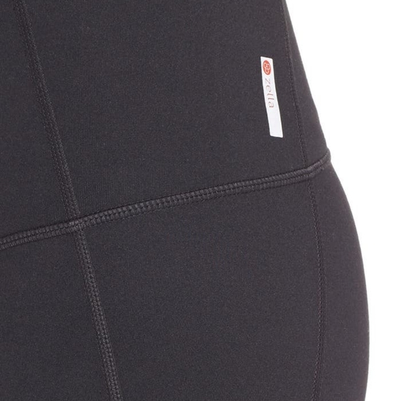 COPY Zella XS High Waisted Capri Legging with Mesh Panel - Picture 9 of 10